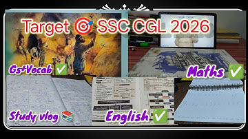 💪 Day 8/31 ✅– How I Study for SSC CGL | Daily Routine of an Aspirant#ssc #motivation 