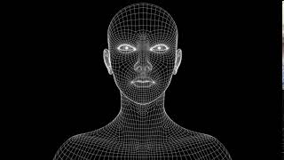 Moving Head Wireframe 3D FACE VJ LOOP | ROSHAN KASHYAP | VJ ROSHAN