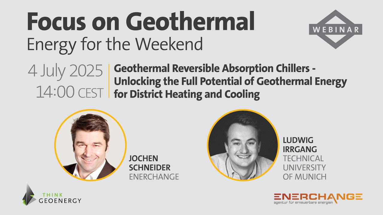 Focus on Geothermal: Ludwig Irrgang - Geothermal Reversible Absorption Chillers