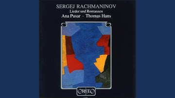 6 Songs, Op. 4: No. 5. Uzh ti, niva moya (Oh Thou, my Field)