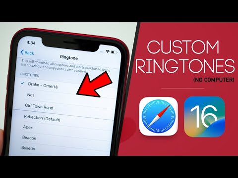 How to Set ANY Song as RINGTONE on iPhone (No Computer - iOS 15)