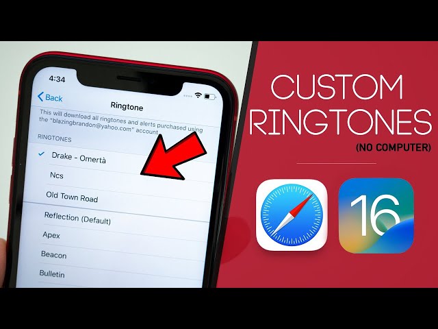 How to Set ANY Song as RINGTONE on iPhone (No Computer - iOS 17) class=