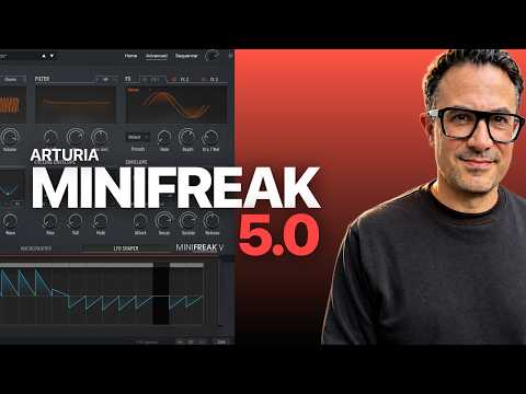 Arturia MiniFreak V firmware update: wavetable and sample oscillators thumbnail