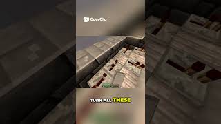 Minecraft Redstone Advanced Building & Magic Tricks! #minecraft #minecraftshorts #gaming