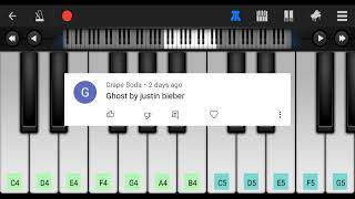 Ghost - Justin Bieber • Perfect Piano App • Easy Tutorial • Mobile/Phone screenshot 5