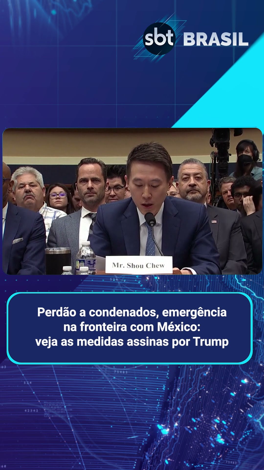 conheça as novas medidas adotas por Donald Trump | SBT Brasil (21/01/25)