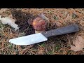 Making a Knife. A knife for picking mushrooms