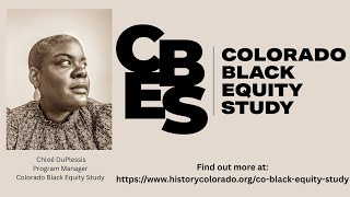 September 2025 Lunch 'n' Learn: Colorado Black Equity Study