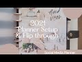 2021 Social Media Content Planner Classic Dashboard Layout Setup + Flip through | Luxe Planner | DIY