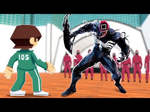 SQUID GAME VS SUPER VILLAINS In GTA 5!