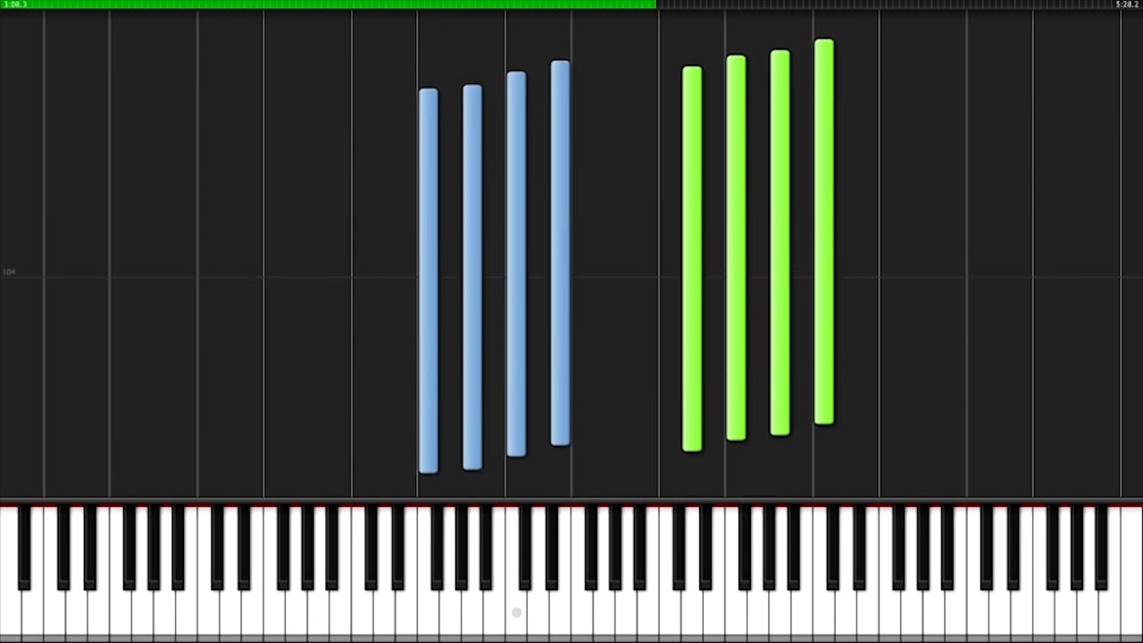 To The Moon Medley Piano Tutorial Synthesia    Shipluss