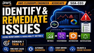 AWS CloudOps | Identify & Remediate Issues 🚀 Domain 1 Task 1.2 (SOA‑C03)