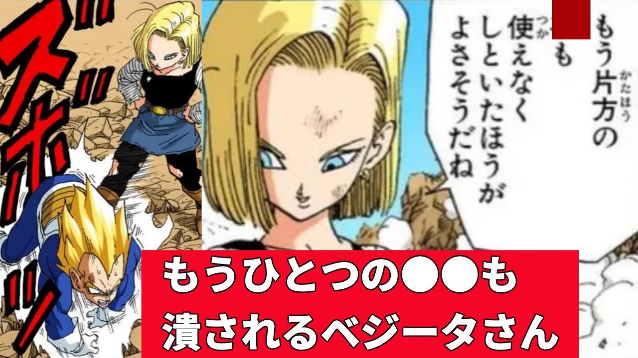 ベジータさん闘いの歴史！PART5 VS人造人間18号さん ズボッ！はあかん 