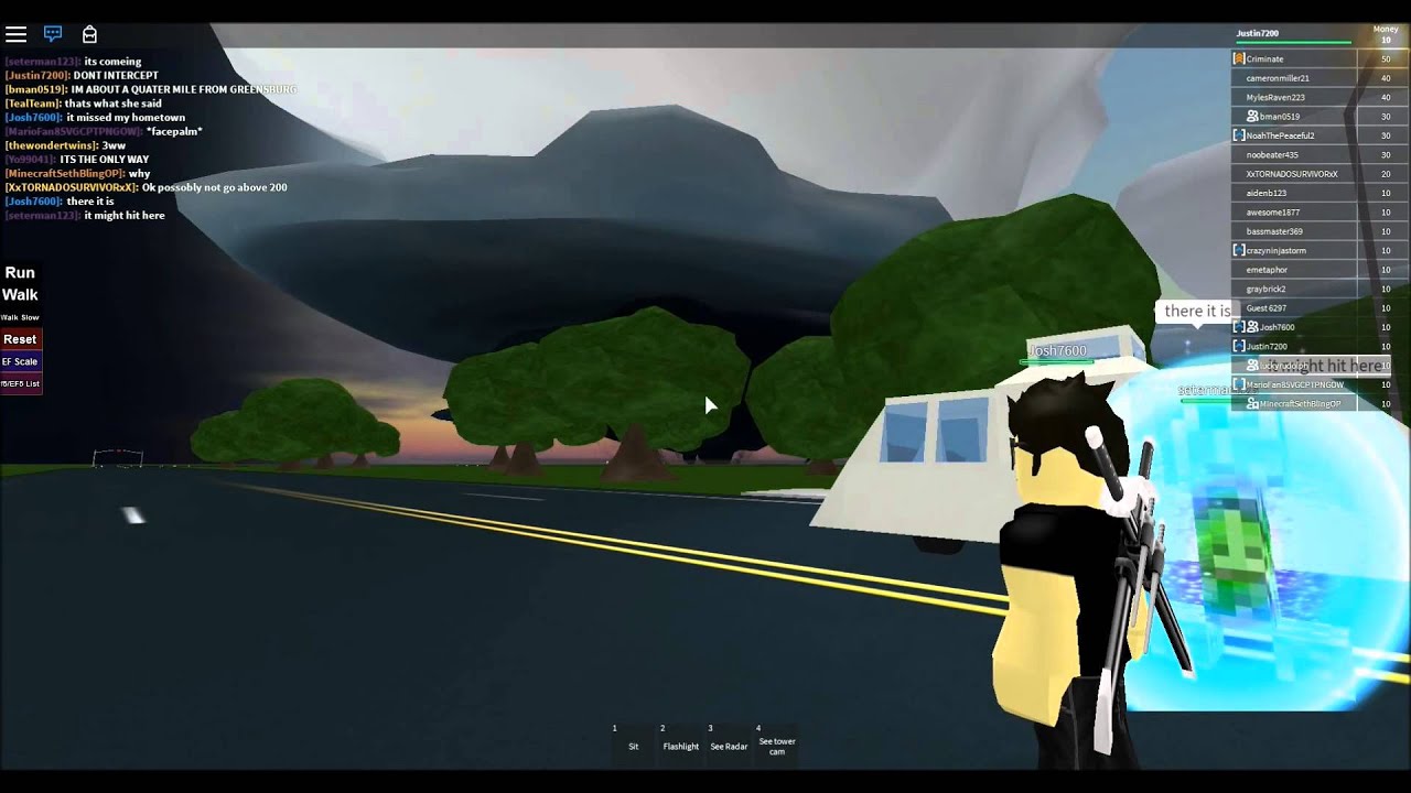 ROBLOX Storm Chasing S4 EP11 Large Tornado Strikes Greensburg And