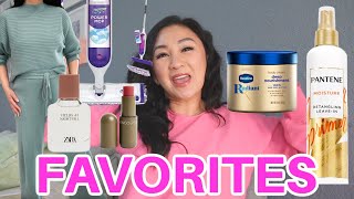 Current Favorites: Zara Perfume, Amazon Lounge Sets, Swiffer Power Mop, Vaseline, Pantene