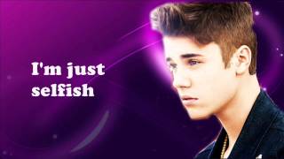 Die In Your Arms-Justin Bieber (Lyrics Video)