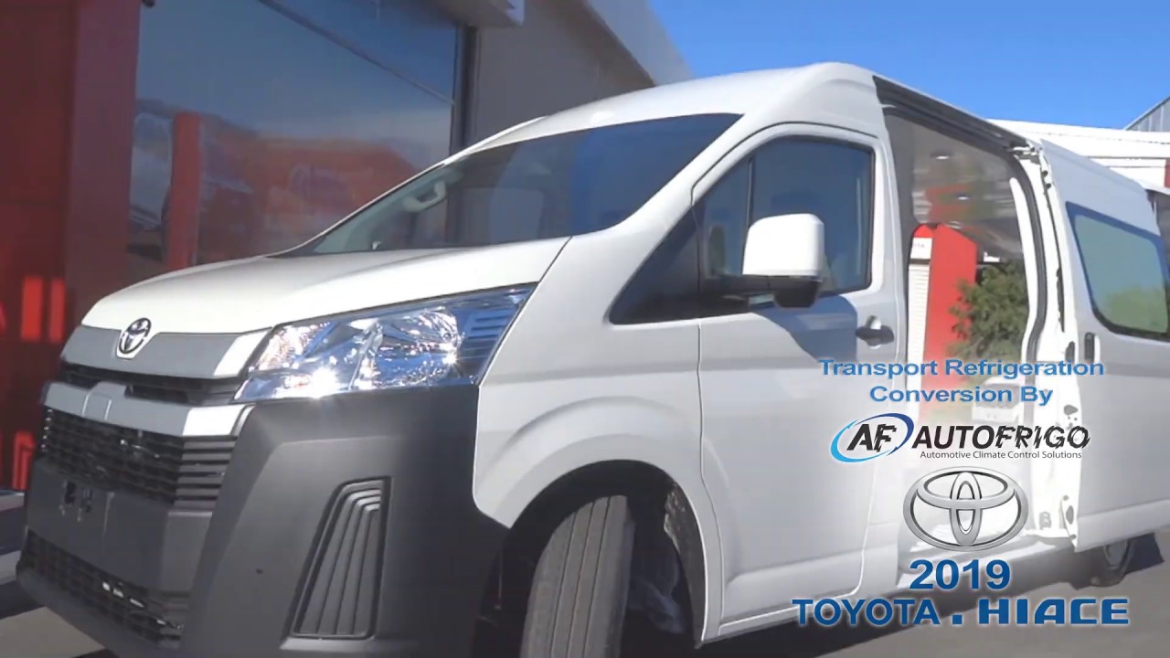 toyota hiace refrigerated van for sale