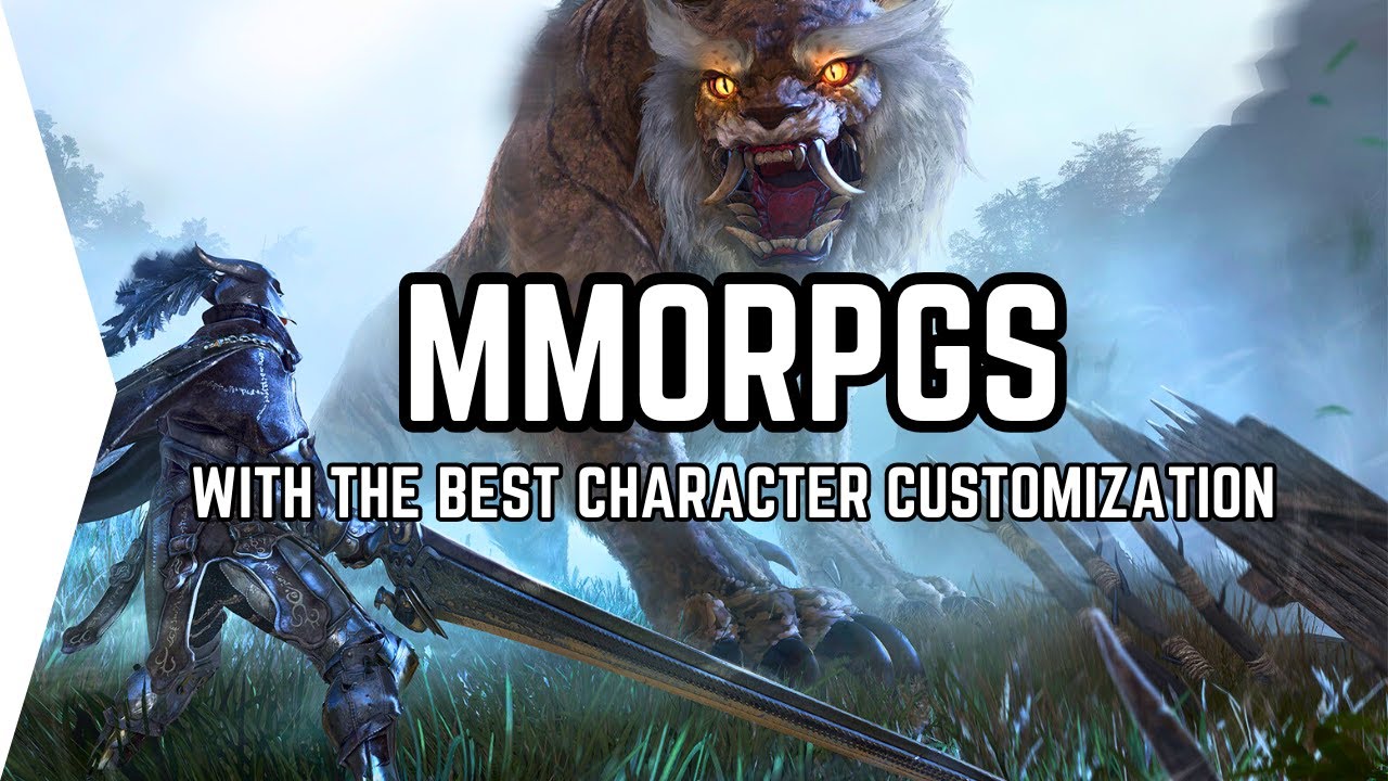 Top 10 MMORPGs With The Best Character Customization - YouTube