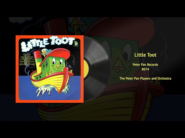 Little Toot - Peter Pan Players & Orchestra (PPR 8074) | Vintage