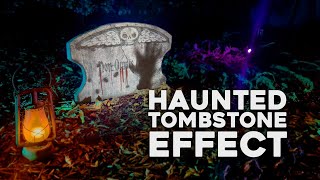 Haunted Tombstone Halloween Projection Effect How-To