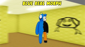 UPDATE - How To Find BLUE REAL MORPH in Find The Backrooms Morphs