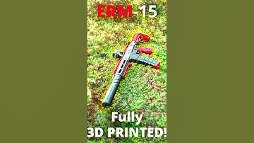 🔥 ERM-15 — Fully 3D Printable AR Platform! 🔗Link in desc & comments  #3dprinting #toyrifle #toyguns