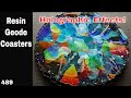 Stunning Resin Geode Coasters with Magical Holographic Effects