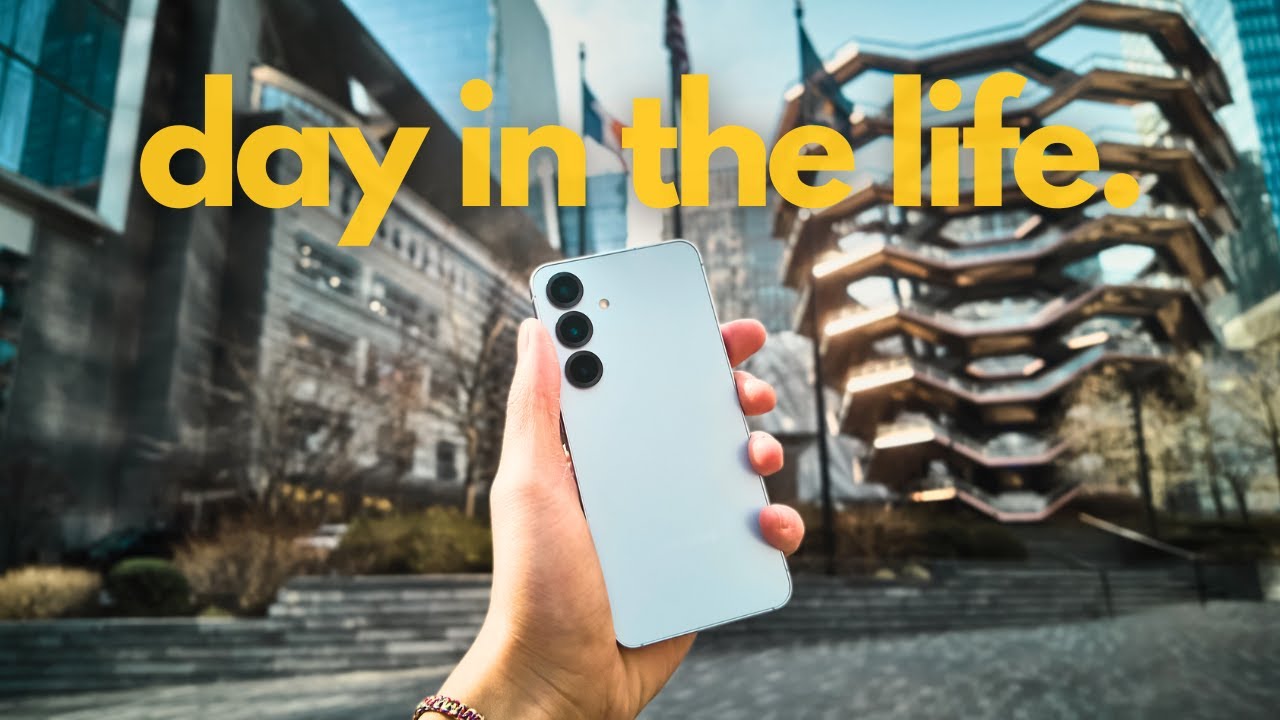 A FUN Day In The Life with the Galaxy S25 - First Time Exploring NYC & J-hope Concert!!!