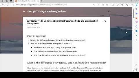 DevOps(Day-68): Understanding Infrastructure as Code and Configuration Management