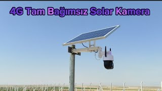 Gözüm Arkada Kalmasın Diyenlerin Tercihi Olmaktan Mutluyuz, 4G Tam Bağımsız Solar Kamera.