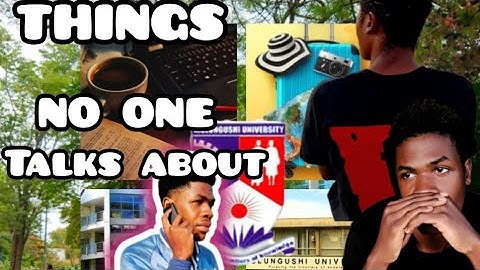 A WEEK AT MULUNGUSHI UNIVERSITY STUDENT