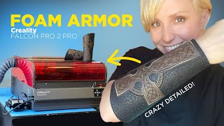 Engraved Foam Armor! - Creality Falcon 2 Pro Review