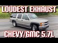 Top 5 LOUDEST EXHAUST Set Ups for Chevy/GMC 5.7L V8 (Vol.1)!
