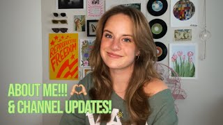 ASMR Rambling FAQ, About Me, Customs, and Future Channel Updates 💛