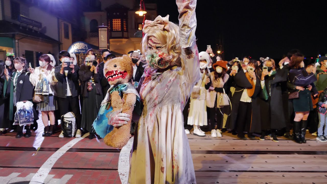 【USJホラーナイト】ゴシック・キラー・キューティーズ　ゾンビ・デ・ダンス　USJ Halloween Horror Nights 2022　2022/10（4K UHD 60fps）