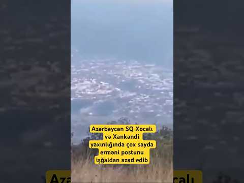 Azərbaycan SQ Xocalı və Xankəndi yaxınlığında çox sayda erməni postunu işğaldan azad edib