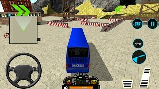 US Police Bus Mountain Driving Simulator (by Game Blast Studio) Android Gameplay [HD] screenshot 2