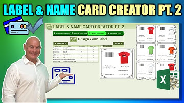 Learn How To Add Bar Codes & Pictures While Creating Unlimited Labels In Excel