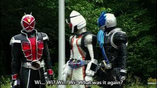 Kamen Rider Wizard First Appearance (Fourze Movie)