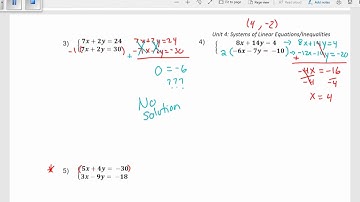 03 Algebra unit 4 lesson 3 hw answers on video