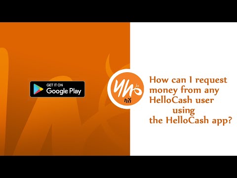 How can I request money from any HelloCash using the HelloCash app? | For Android Users - video from HelloCash