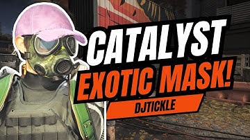 HOW TO GET THE CATALYST EXOTIC MASK! #TheDivision2