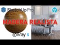 Tutorial  Madera realista | Vray 5 - Sketchup | 01 de 30