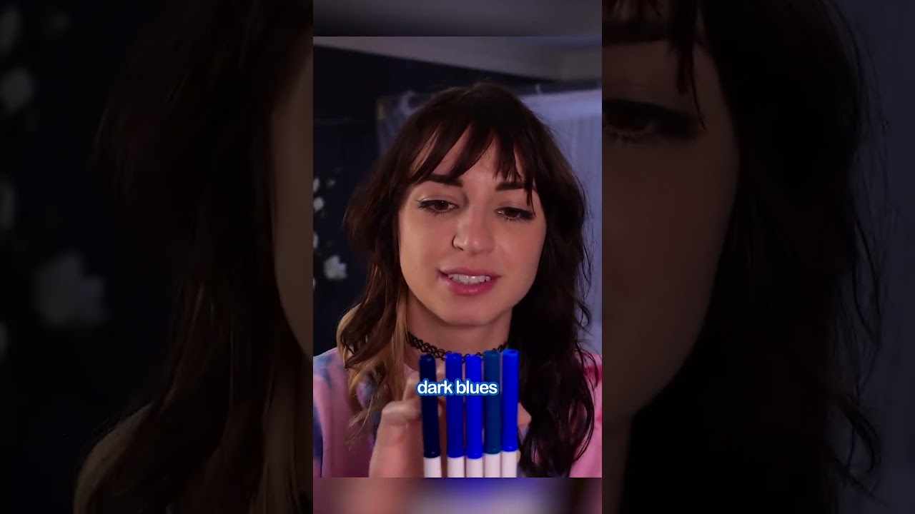 ASMR - Pick your blue eye color! #shorts
