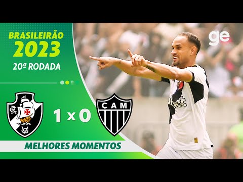 VASCO 1 X 0 ATLÉTICO-MG | MELHORES MOMENTOS | 20ª RODADA BRASILEIRÃO 2023 | ge.globo