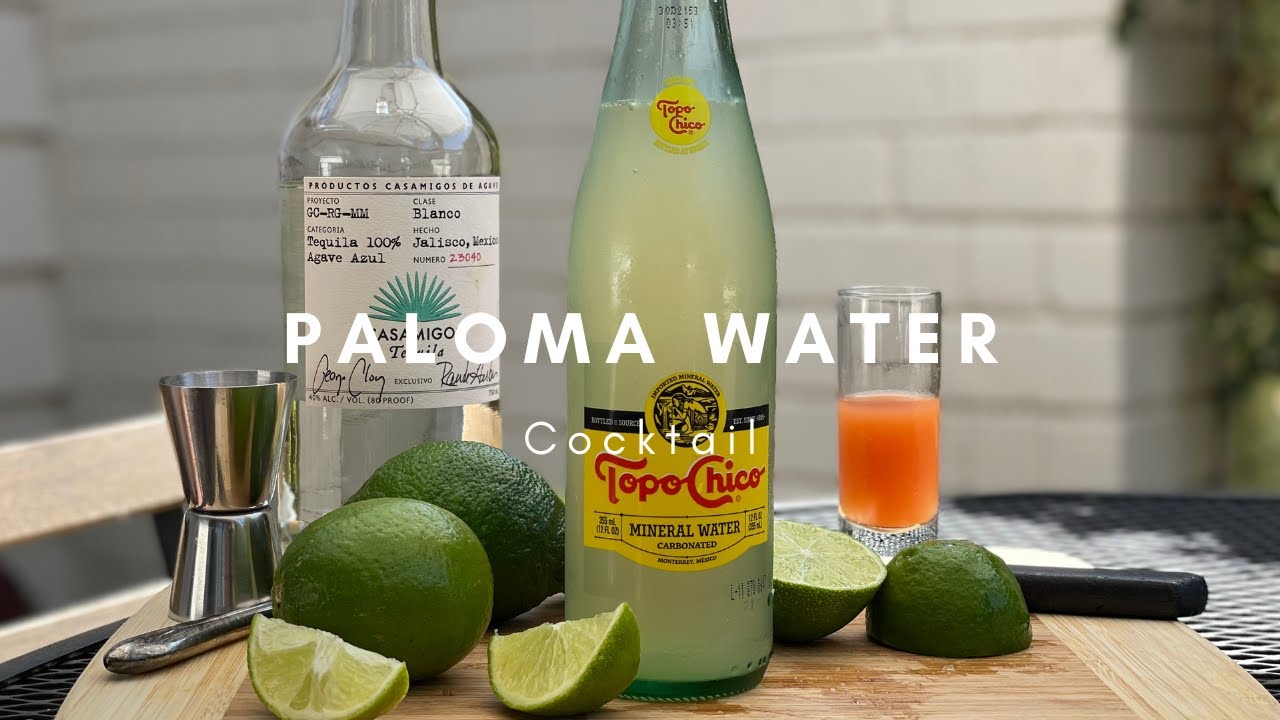 Paloma Water Cocktail