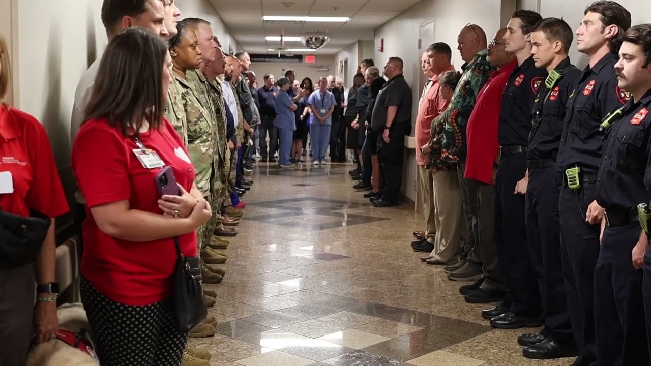 Honor walk for KY firefighter who died in the line of duty