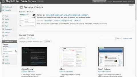 Lesson4, Using WordPress to Create a Recruiting Web Site