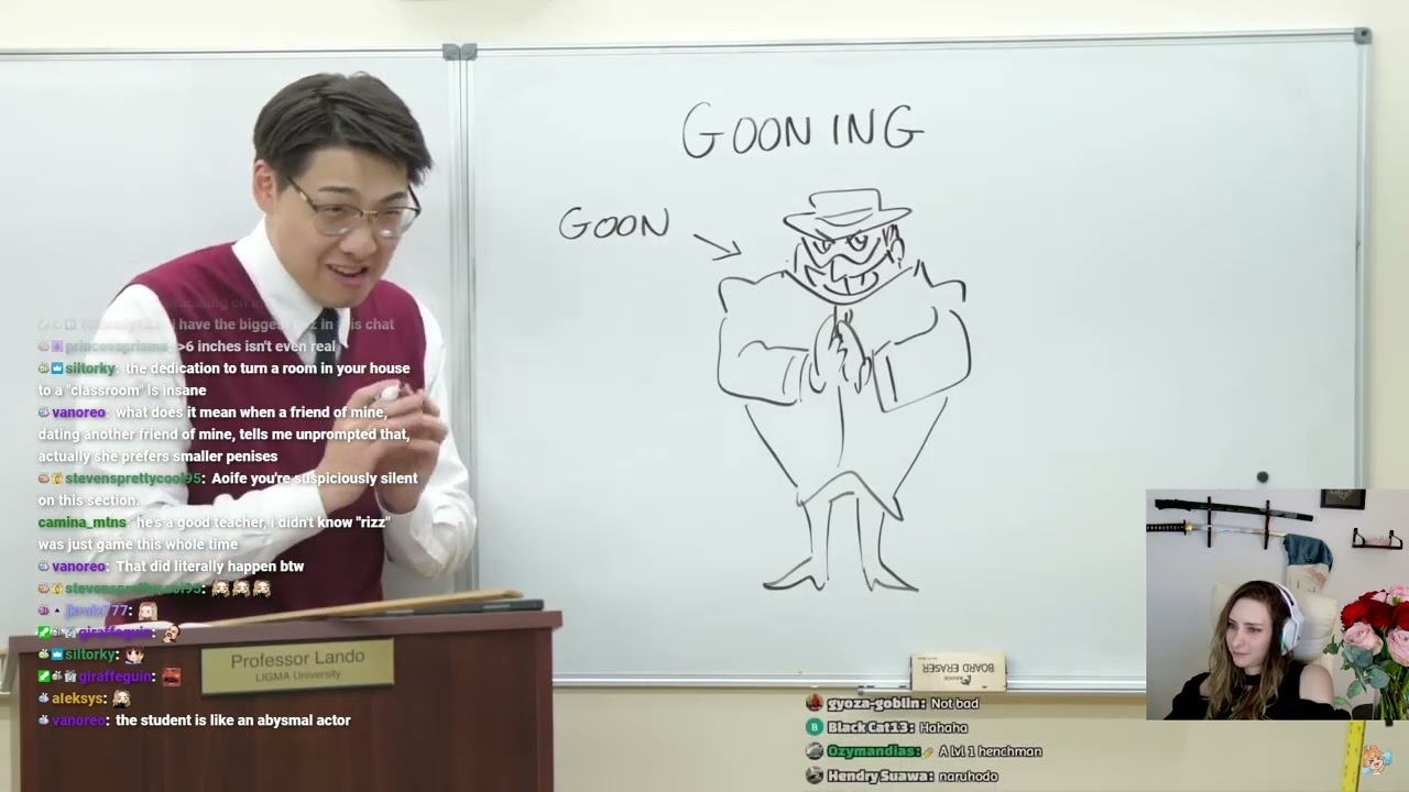 Aoife reacts to Professor Lando's 