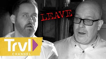 Resident Spirit Tells Team to "Leave" | The Holzer Files | Travel Channel